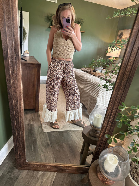 Savannah Stroll Pants! 🐆🤍