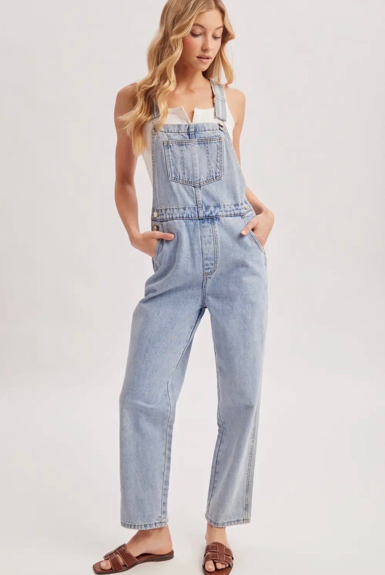 Weekend Wanderer Denim Overalls