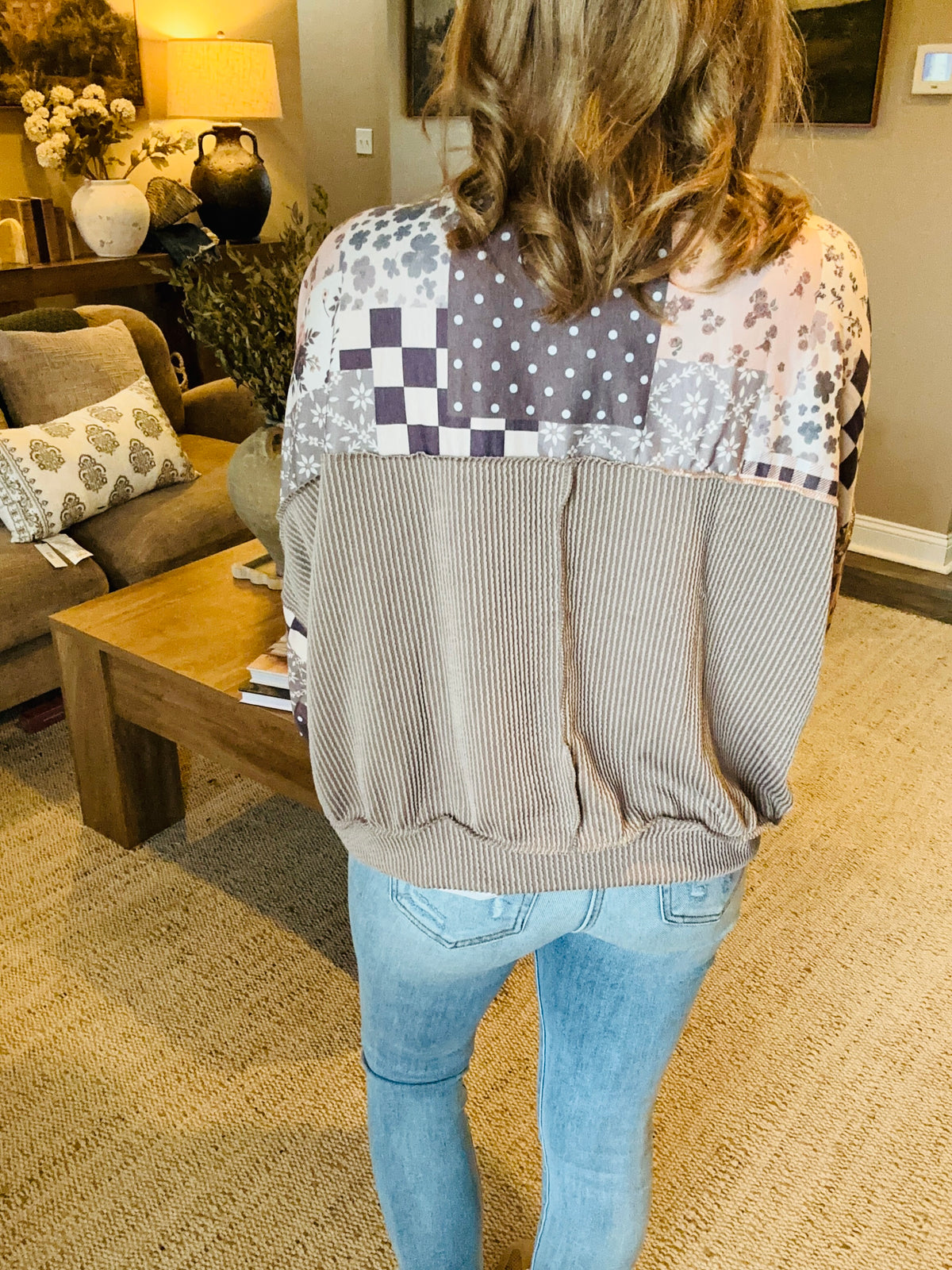 The Delaney Patchwork Pullover