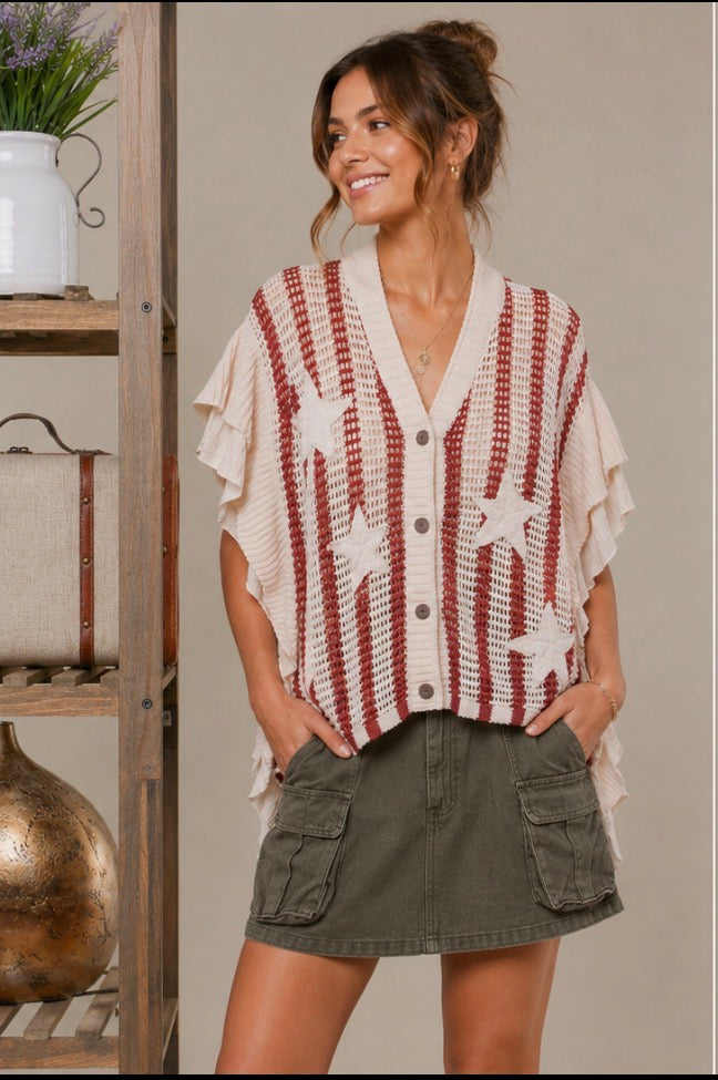 Stars & Stripes Charm Top