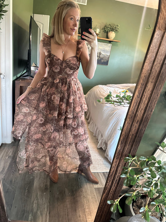 Harvest Bloom Maxi Dress