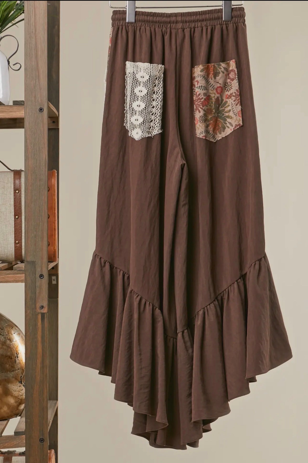 Harvest Patchwork Palazzo Pants