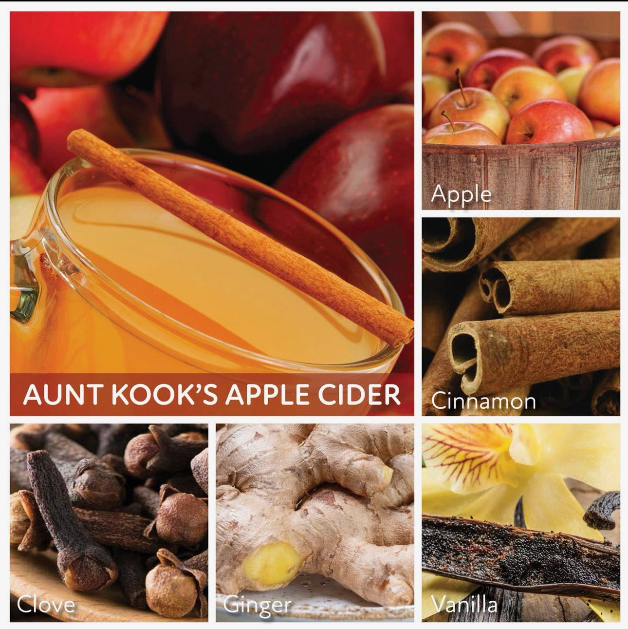 Harvest Hearth Papa Jar Candle – Aunt Kook’s Apple Cider