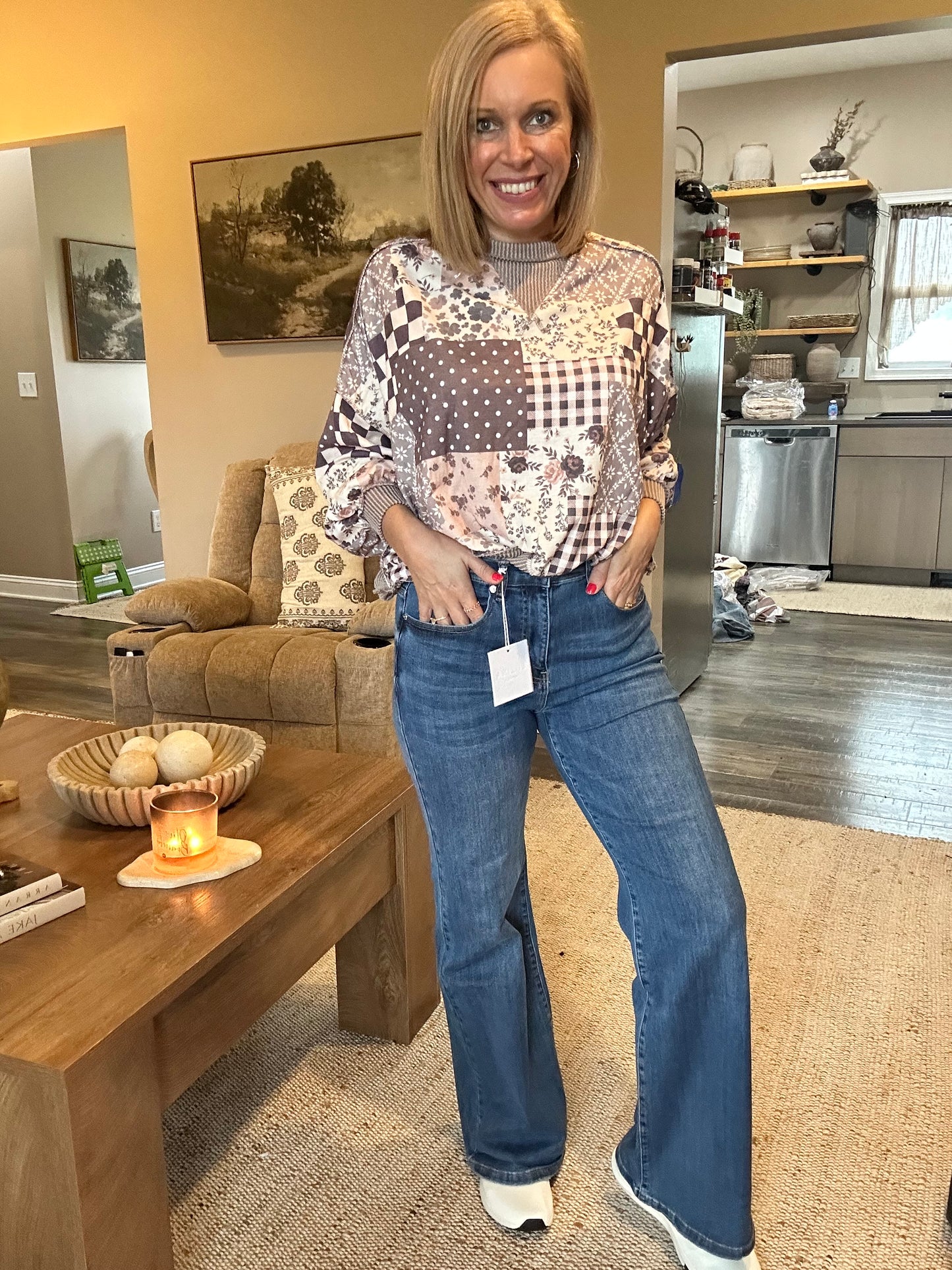 Hadley Vintage Wide Leg Jeans