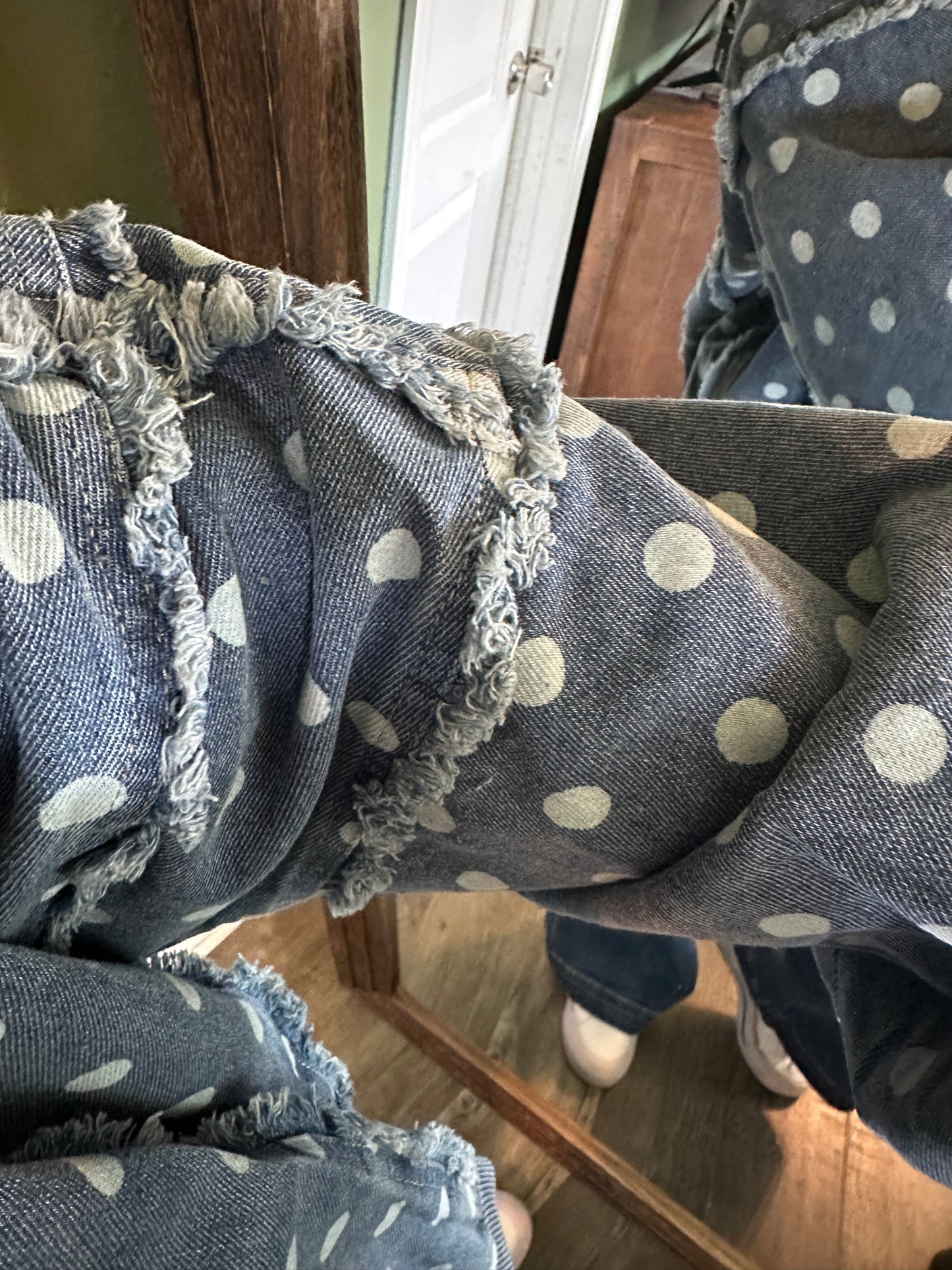 Blue Skies & Polka Dots Pullover