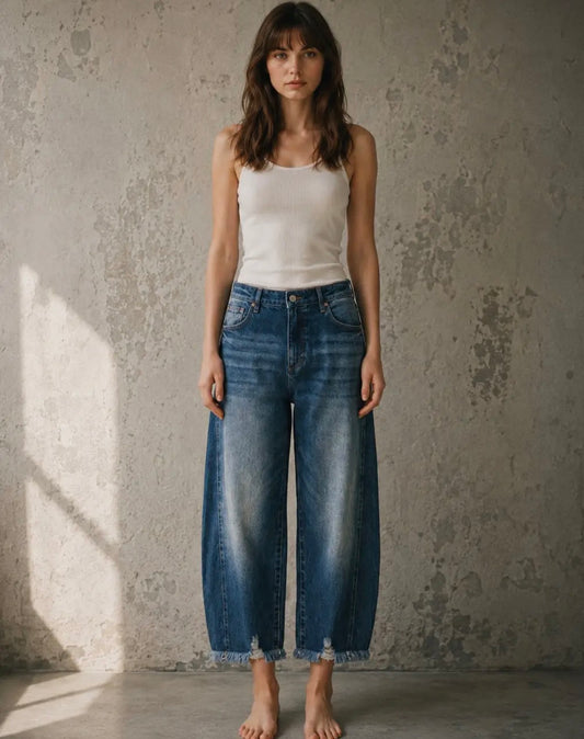 Maggie Vintage Barrel Jeans