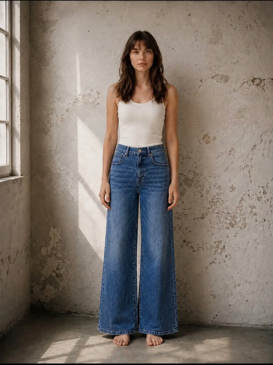 Hadley Vintage Wide Leg Jeans