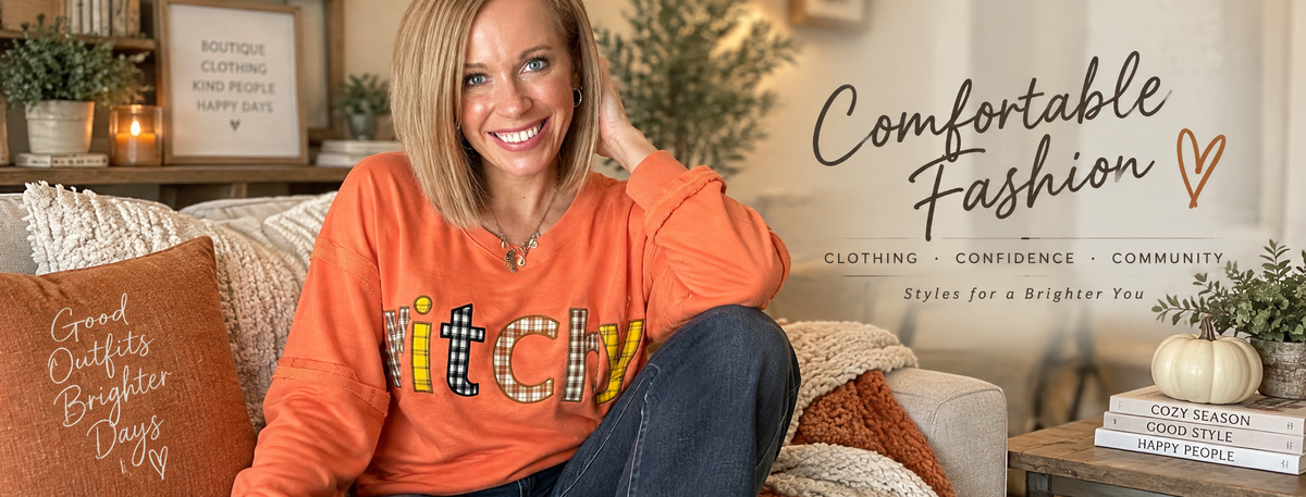 The Hadley Plaid Witch Sweatshirt 🎃