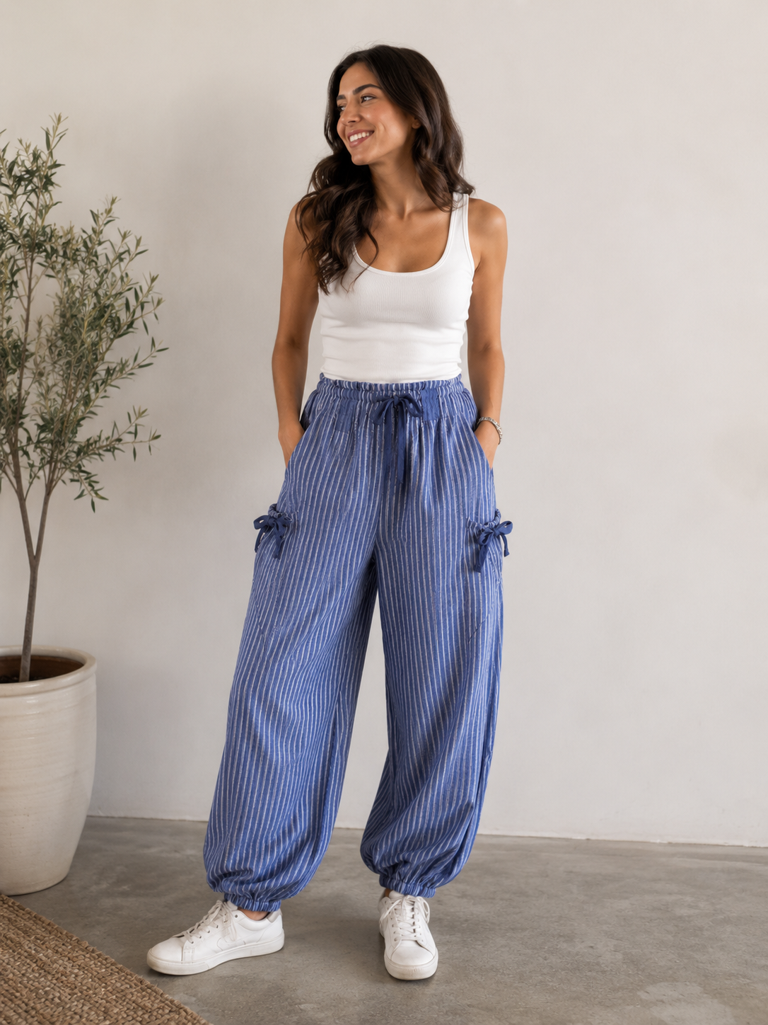 Chambray Breeze Jogger