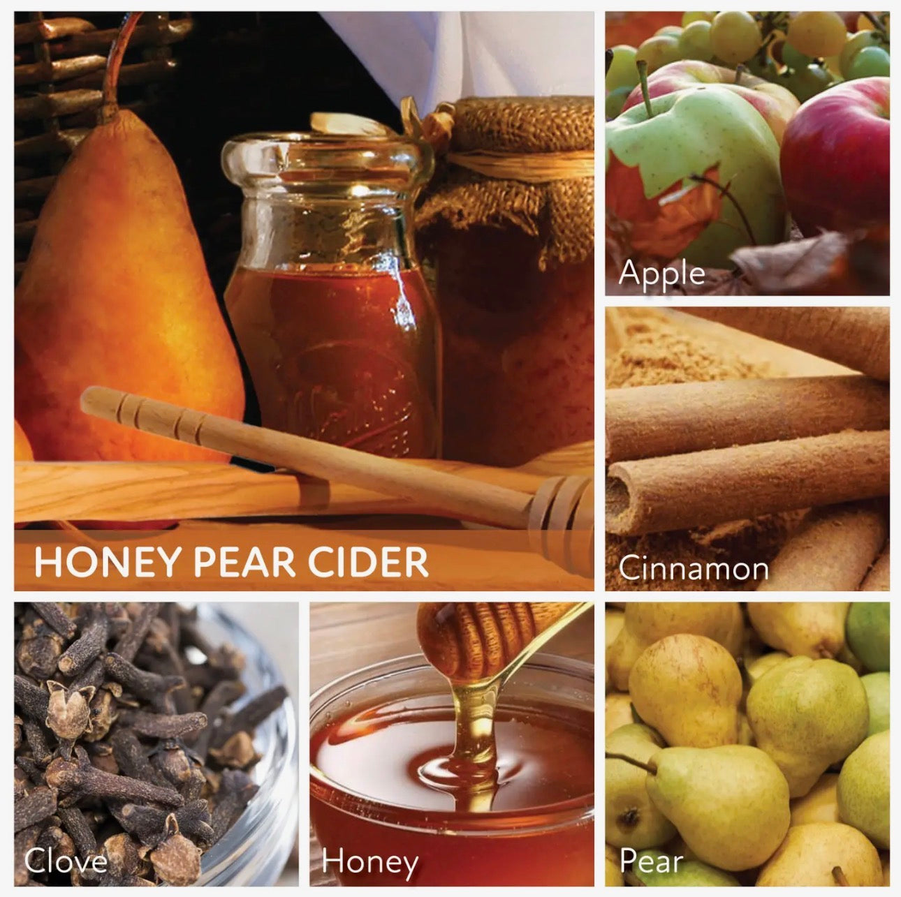🍐 Honey Pear Cider Large Jar Candle 🍐