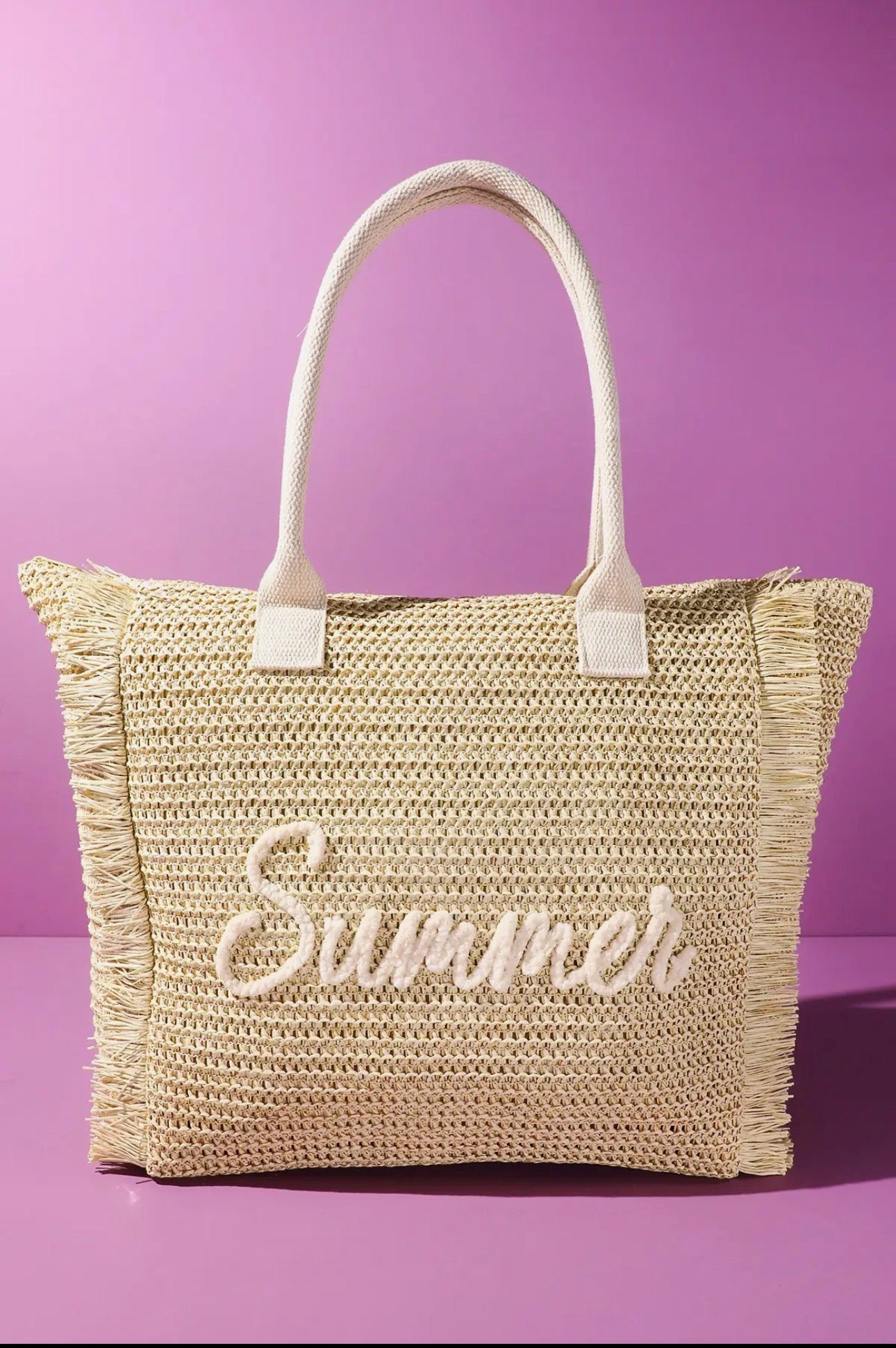 Summer Days Fringe Tote