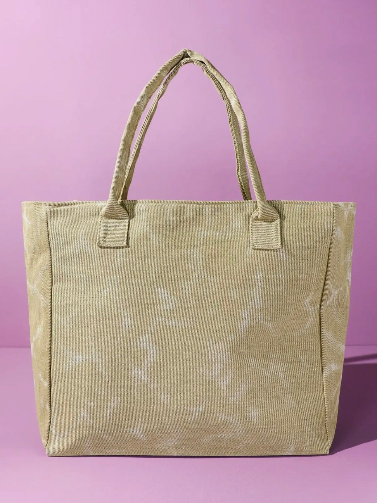 Vintage sunshine striped tote